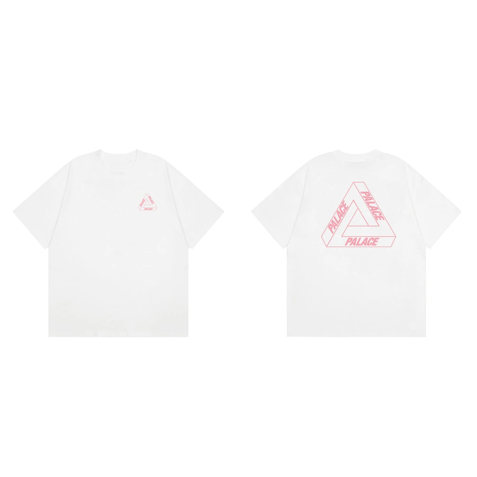 PAL Hollow Pink Triangle Logo T-Shirt photo 2