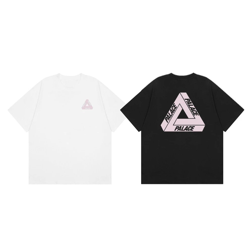 Pal Triangle Logo T-Shirt Light Pink