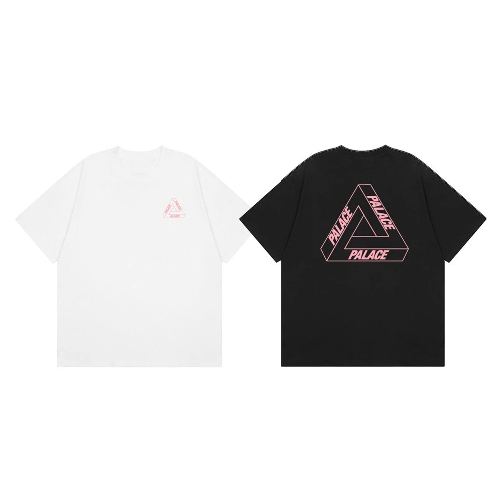 PAL Hollow Pink Triangle Logo T-Shirt