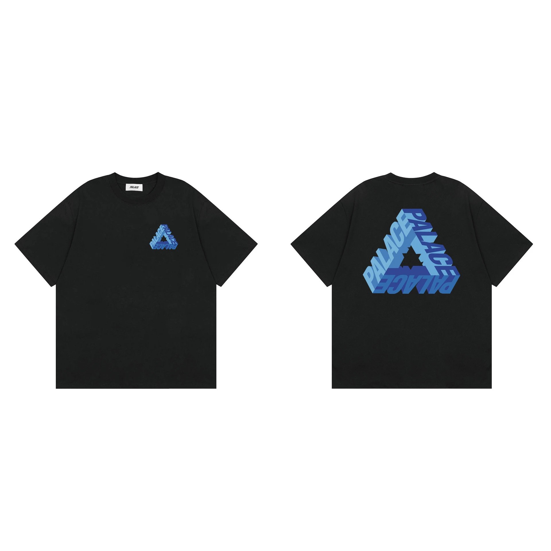 Pal 3D Triangle Logo T-Shirt Blue photo 3