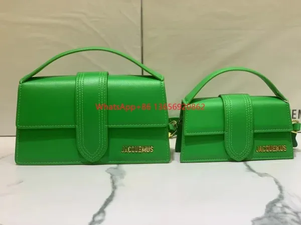 Jacquemus Le Chiquito Green Handbags - 1
