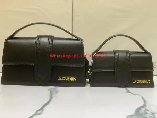 Jacquemus Le Chiquito Black Leather Handbags - 1