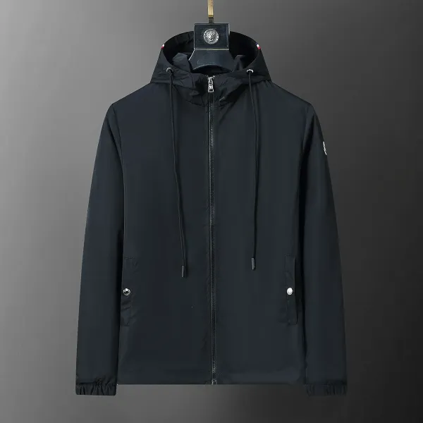 Versace Hooded Windbreaker White Outerwear - 5