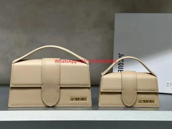 Jacquemus Le Chiquito Beige Handbags - 1