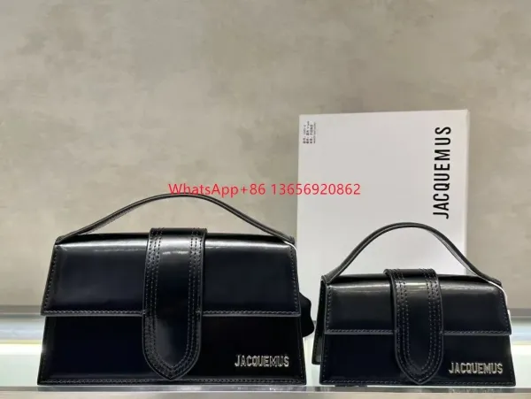 Jacquemus Le Chiquito Black Leather Handbags - 1