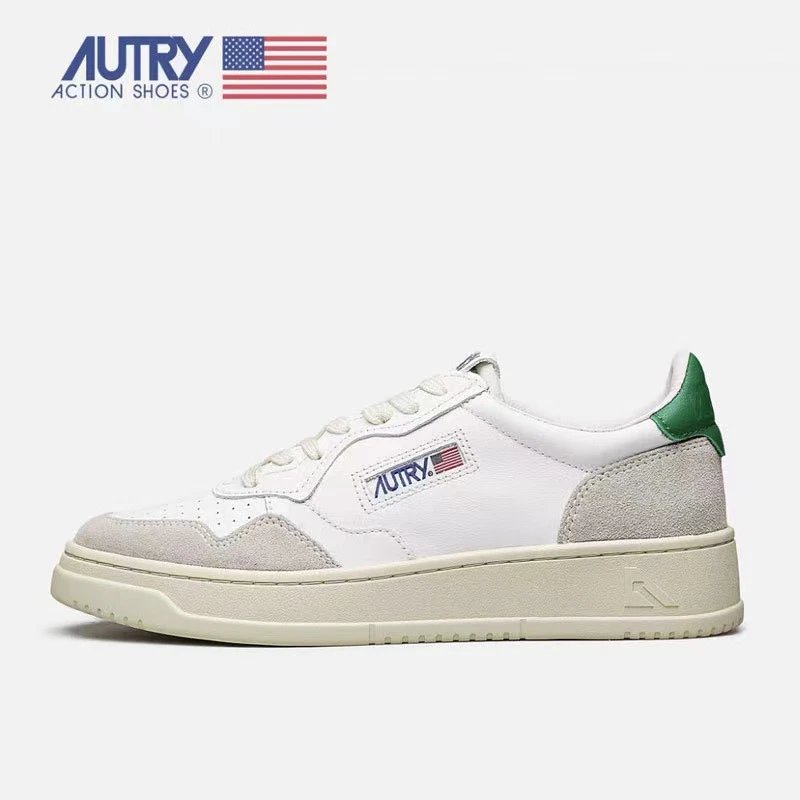 Gray White Green Tail