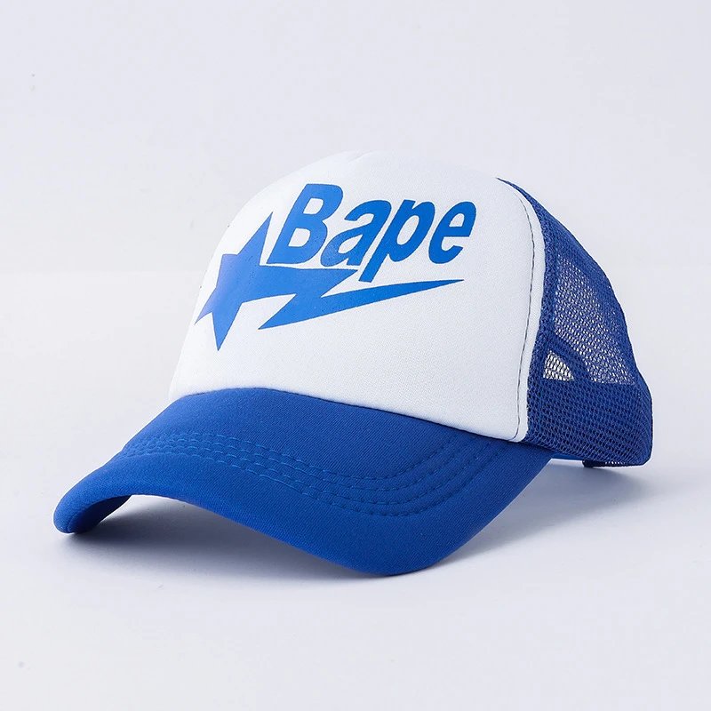 Caps printed baseball caps cycling mesh caps summer ladies visor caps