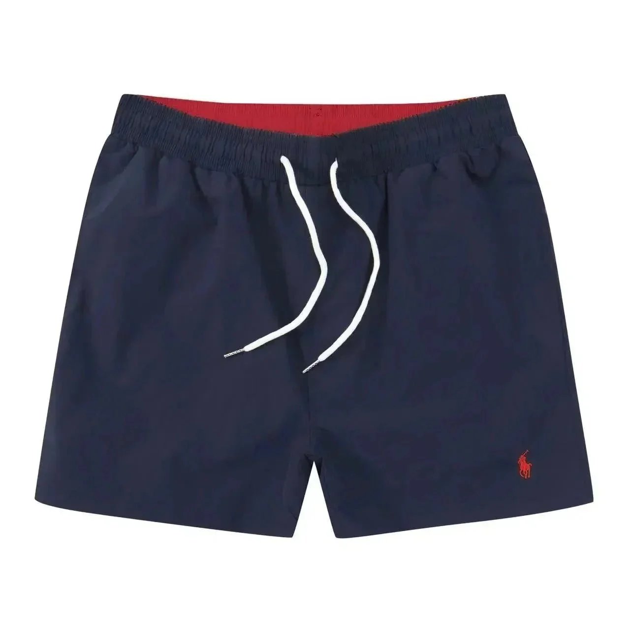 藏青红标沙滩裤