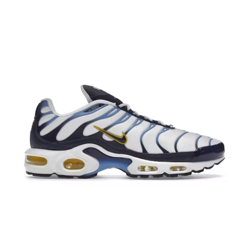 Plus White Navy Gold