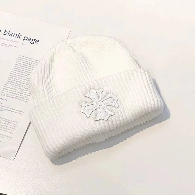 Chrome Hearts x Unknown Knit Beanie White - 1