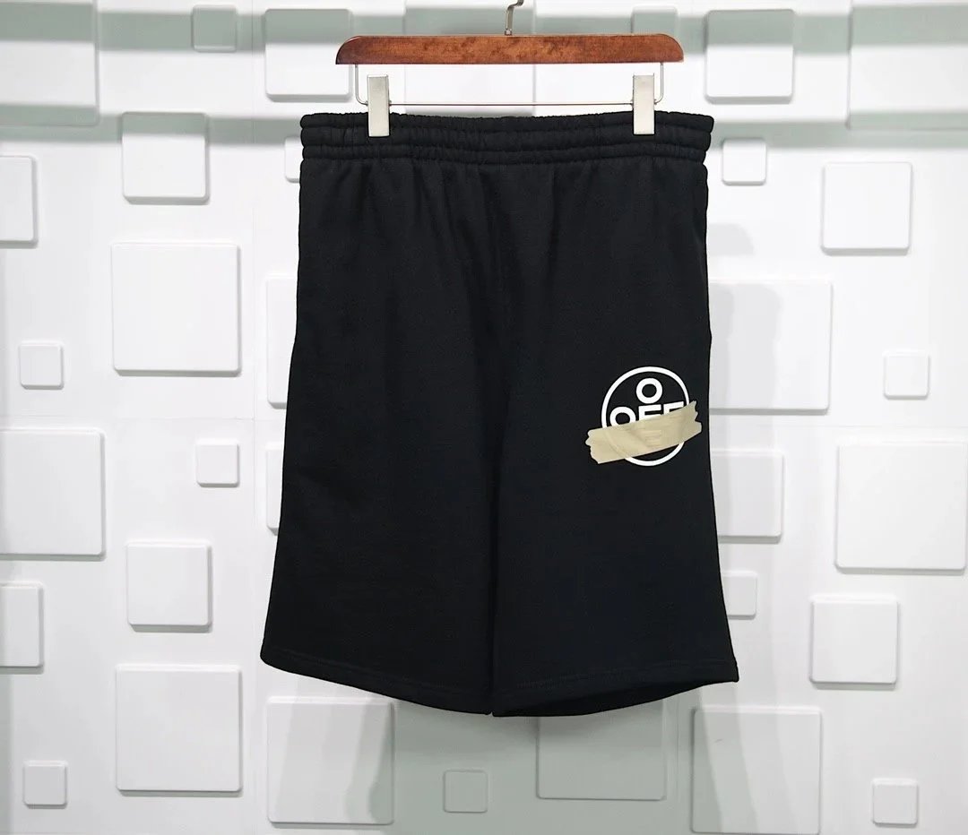OW Tape Arrow Shorts Black