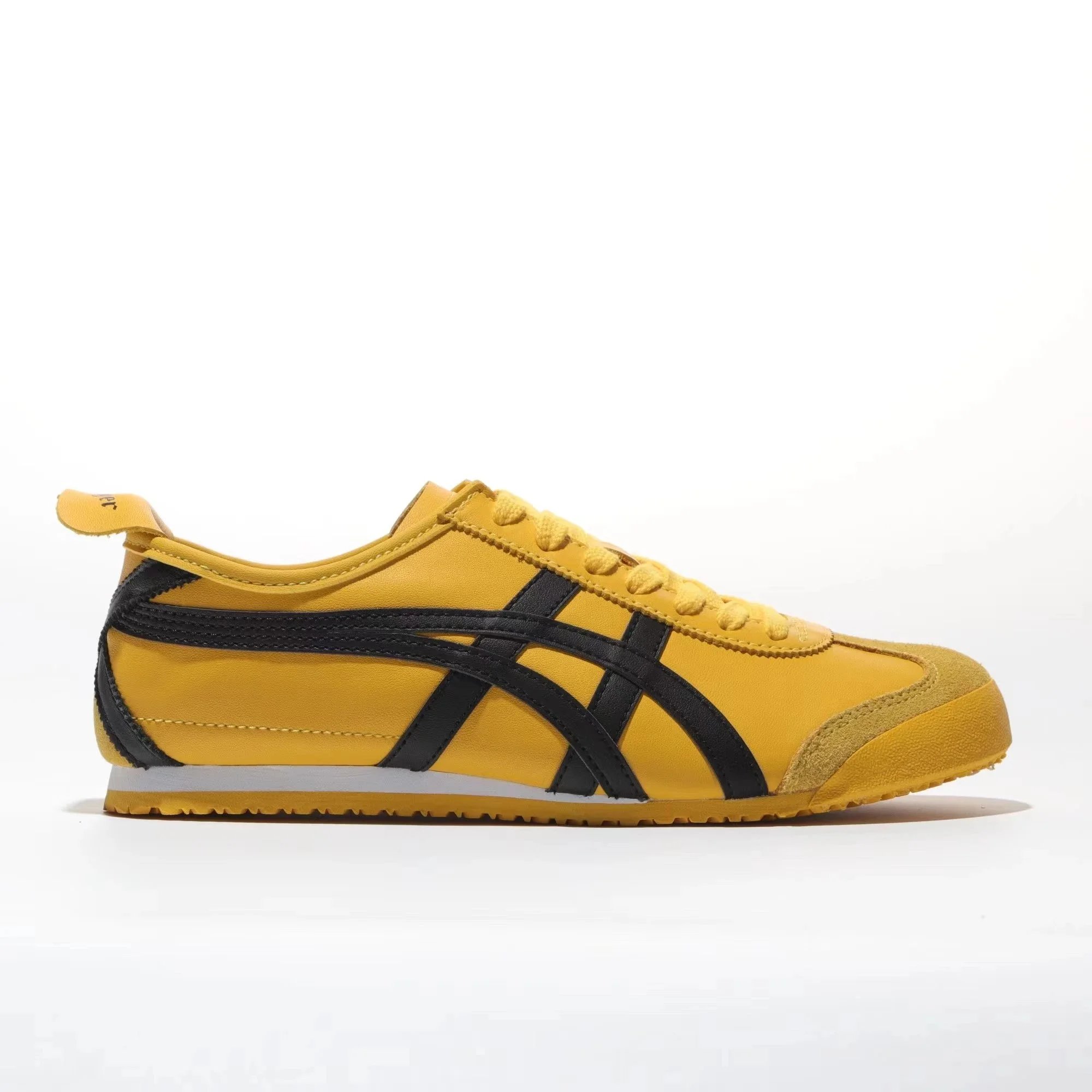 Yellow and Black Classic Sneakers