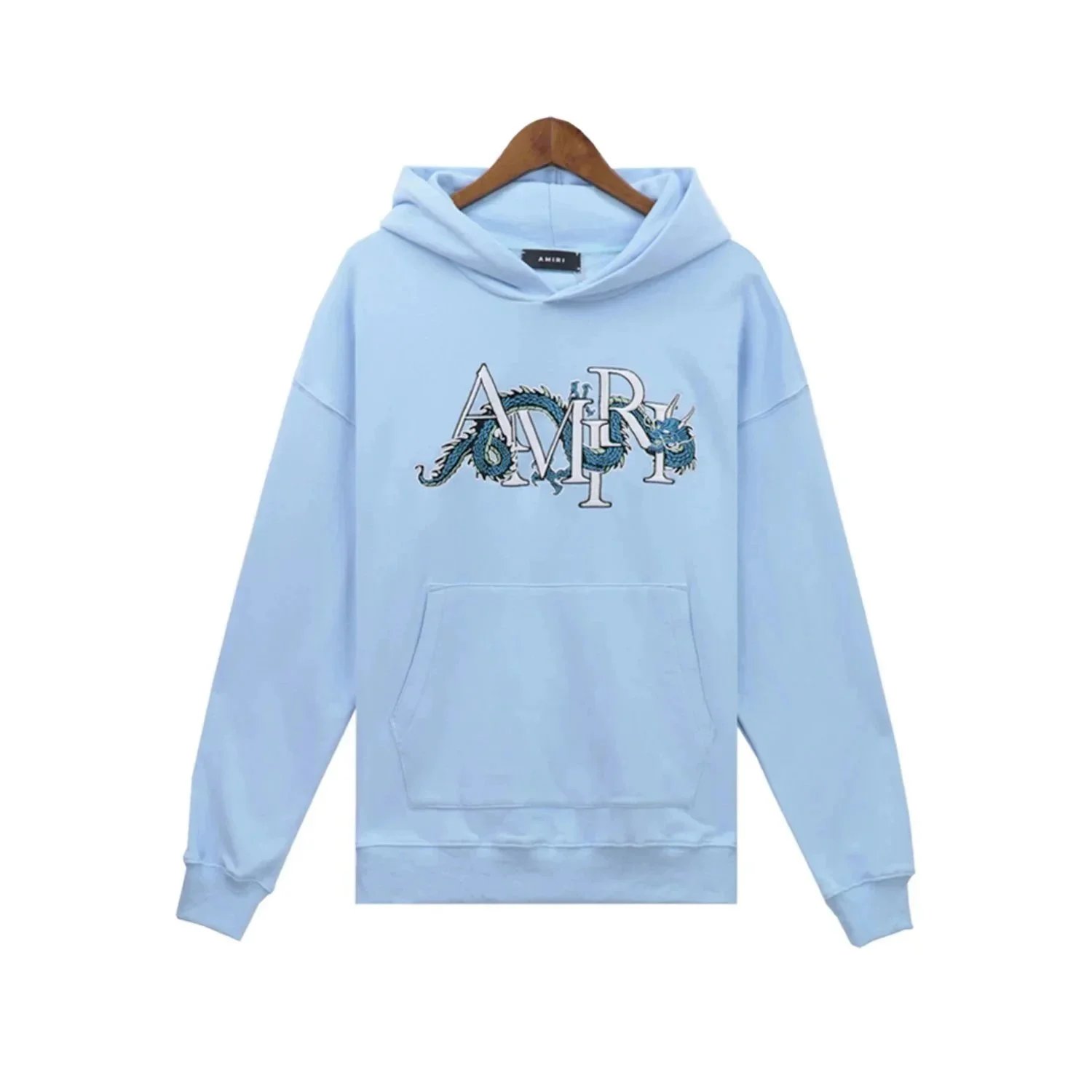 Amiri Blue Hoodie