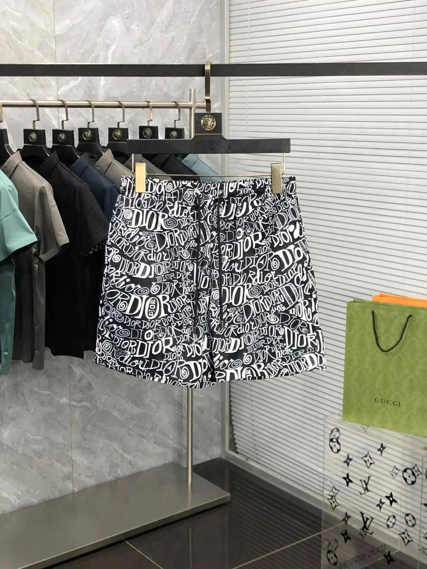 Dior Black Shorts