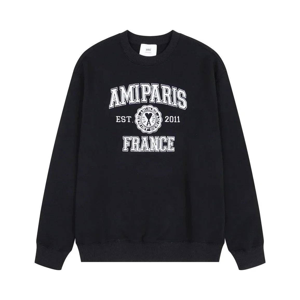Ami Paris Black Swea