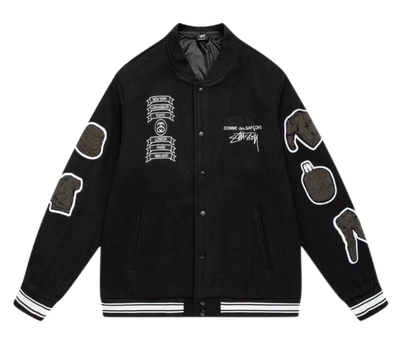 Stüssy Black Jacket