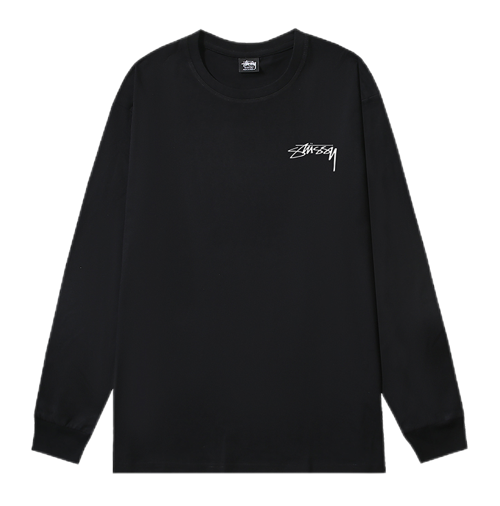 Stussy Black Long Sl