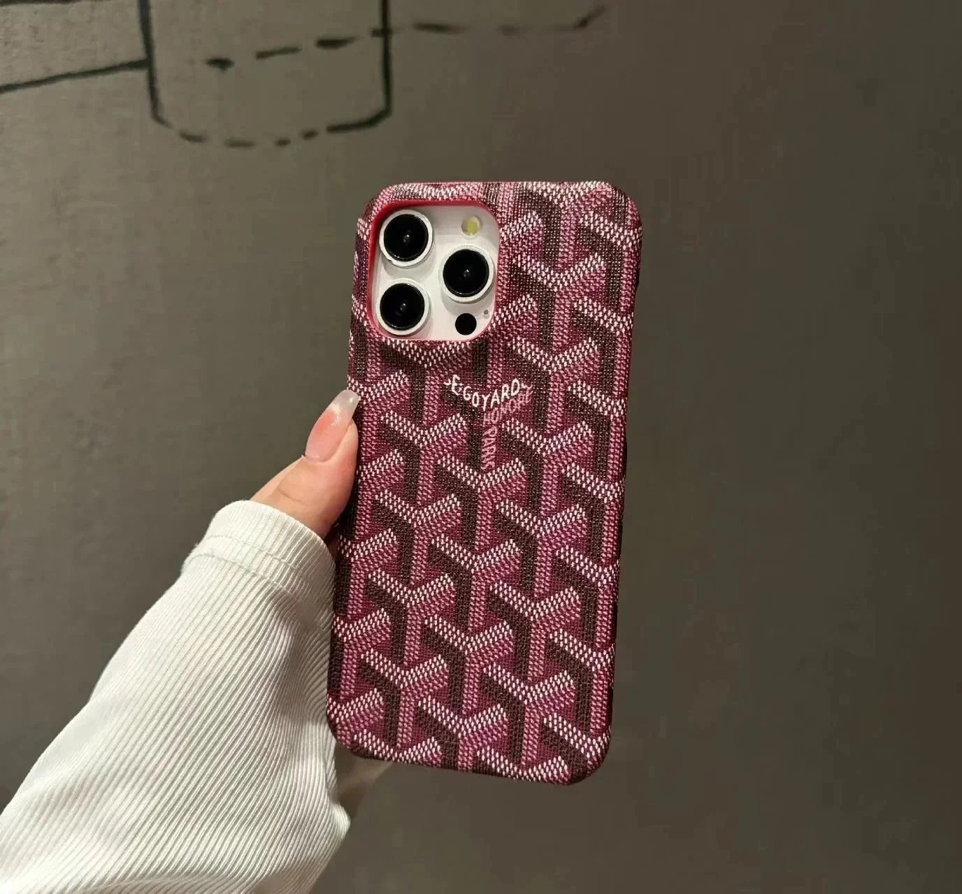 Goyard Bordeaux Case