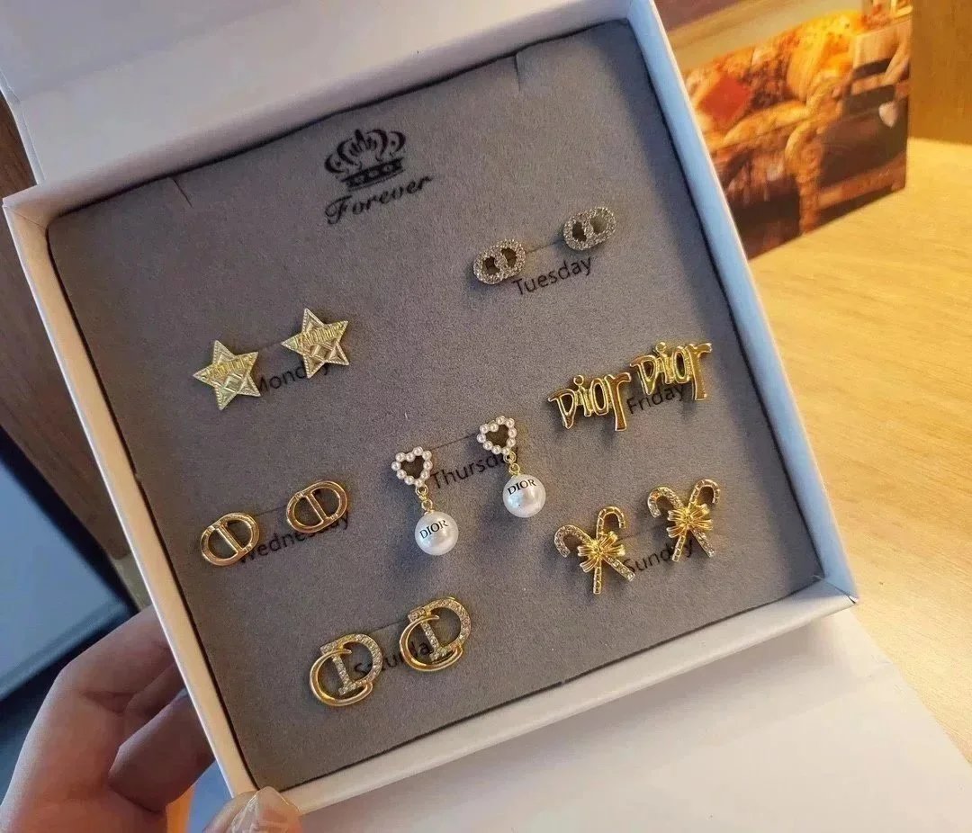 Dior Gold Earrings
