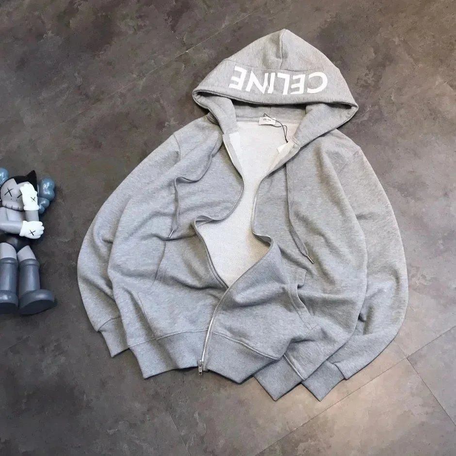 Celine Grey Hoodie