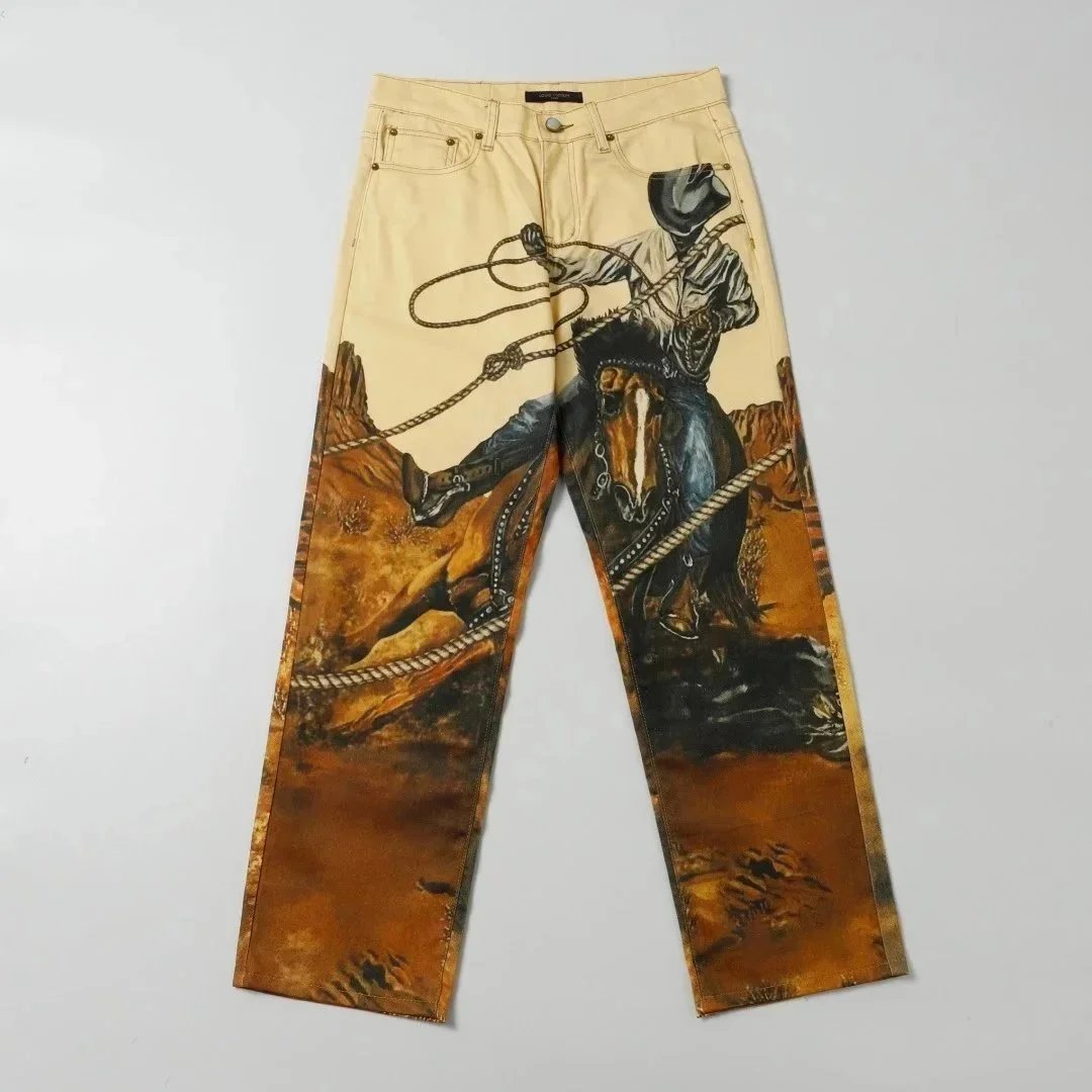 LV Cowboy Beige Pant