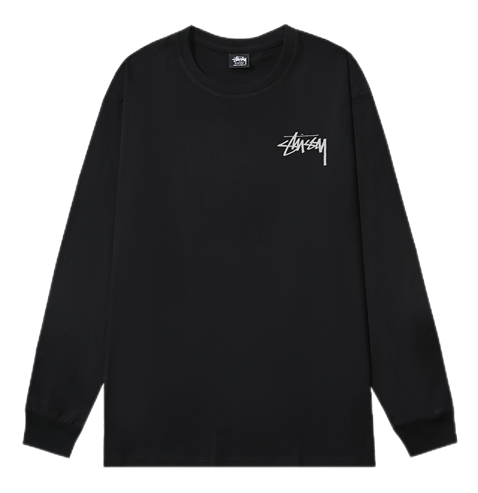 Stussy Black Long Sl