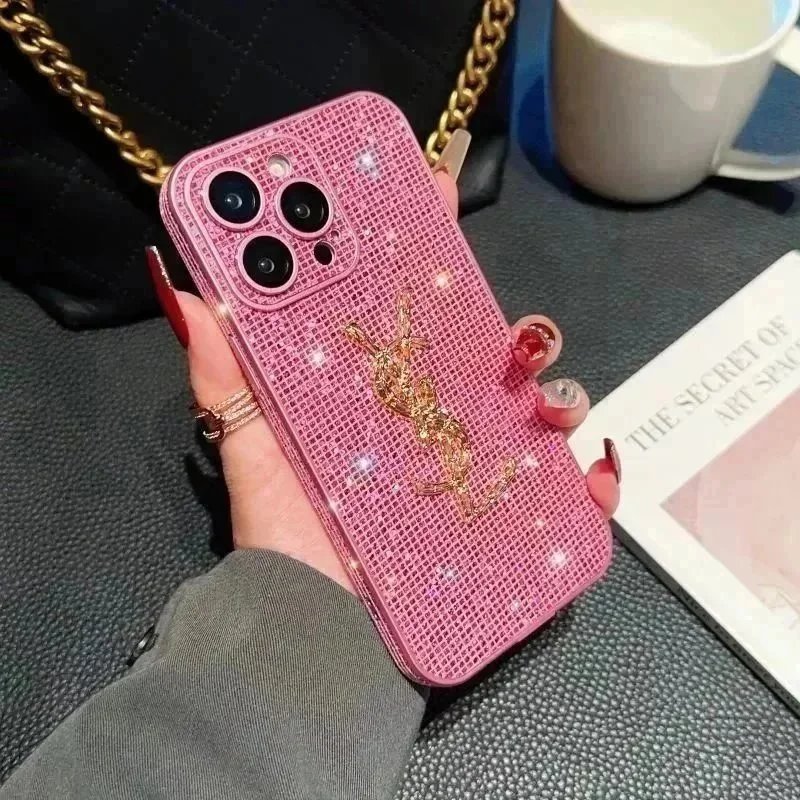 YSL Pink Phone Case