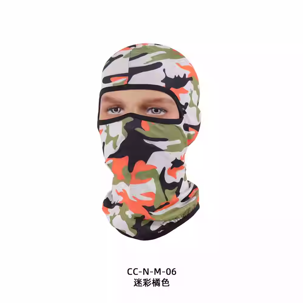 CC-N-M-06迷彩橘色 Balacl