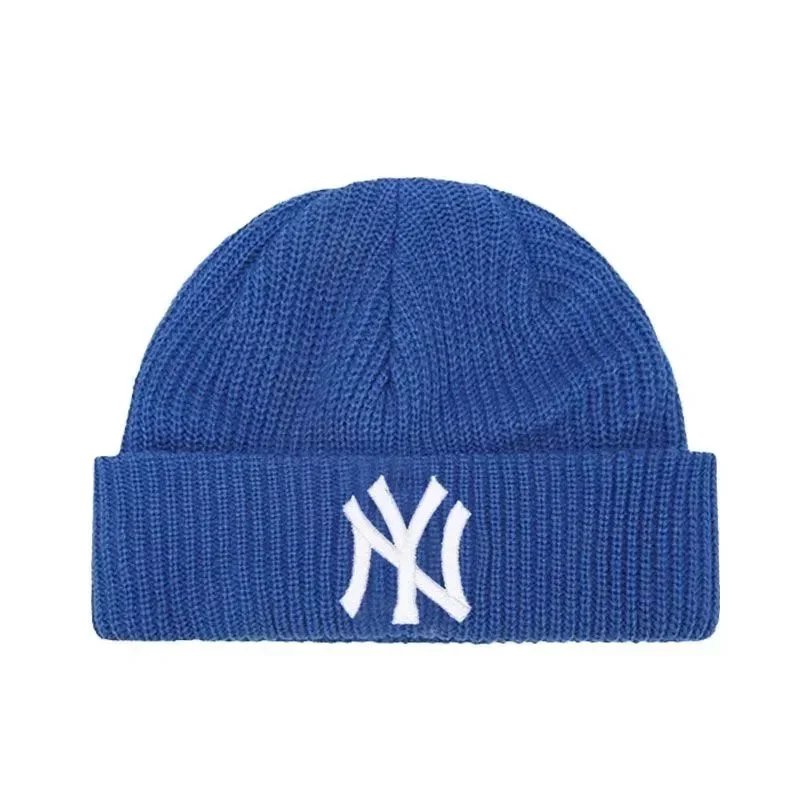 New Era Blue NY Bean