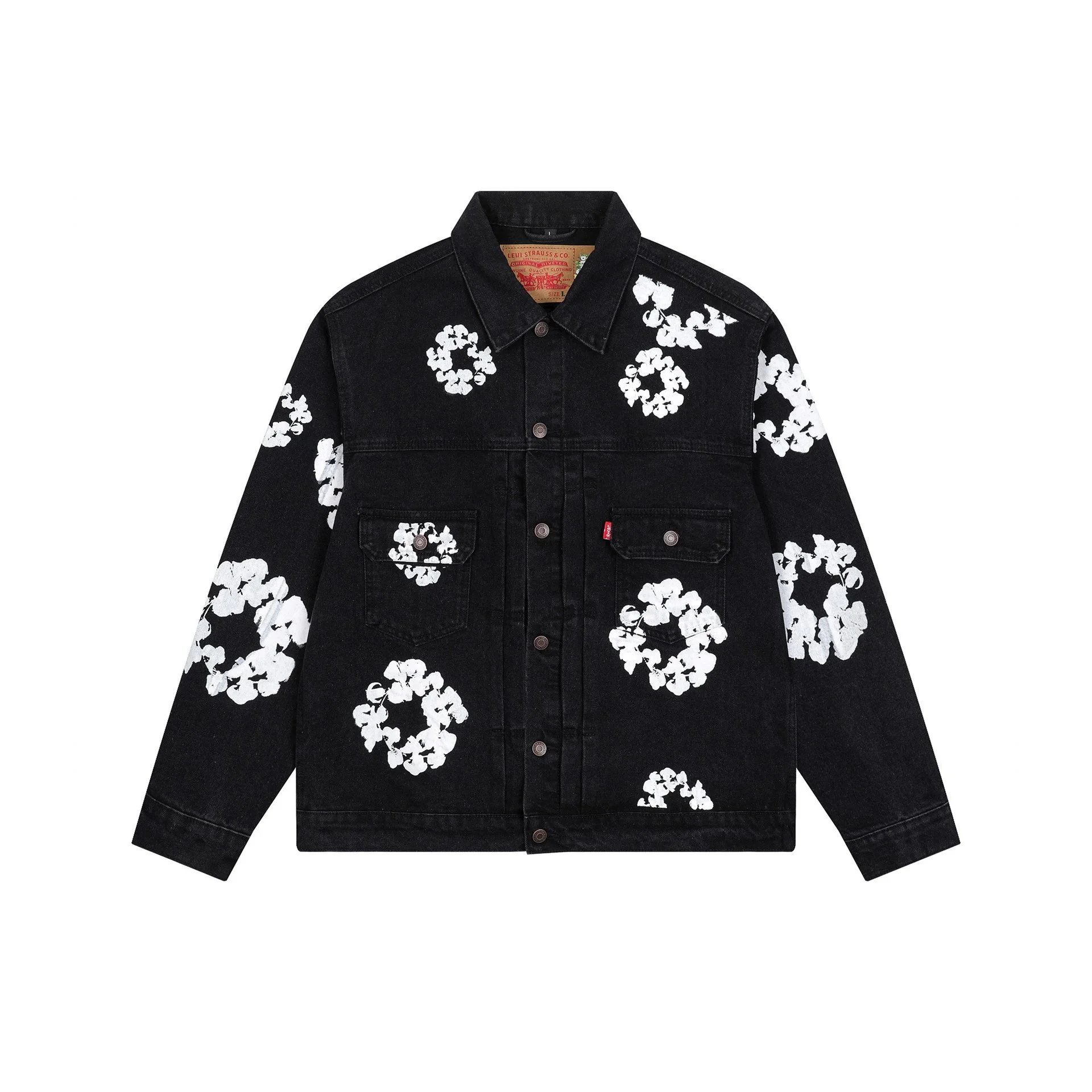 Levi's Black Floral 