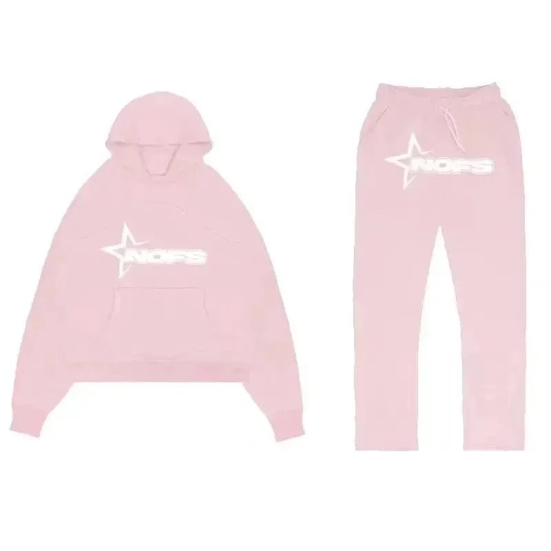 Nops Pink Hoodie and