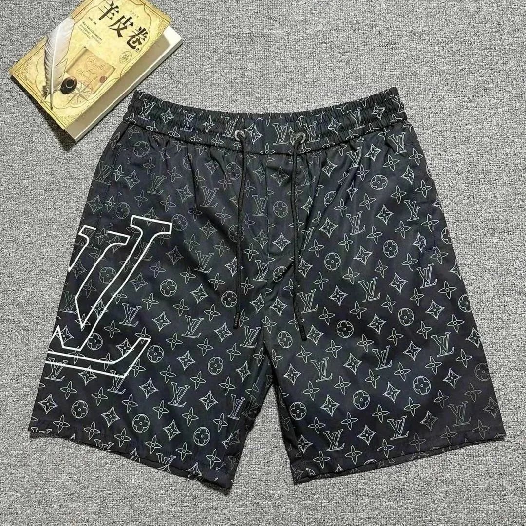 Louis Vuitton Monogram Gradient Print Swim Trunks