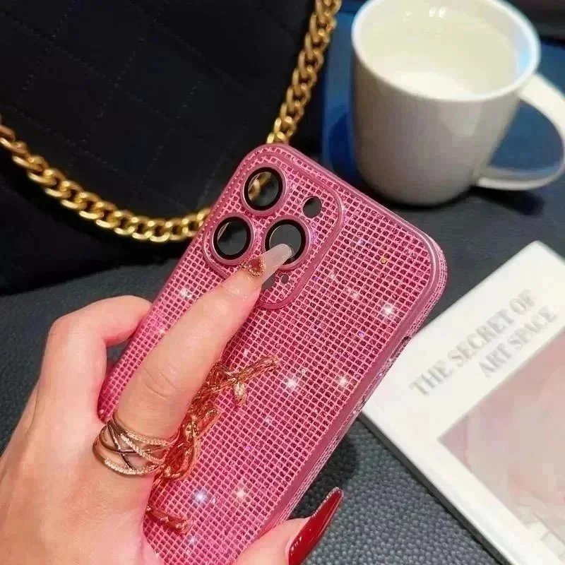 YSL Pink Phone Case