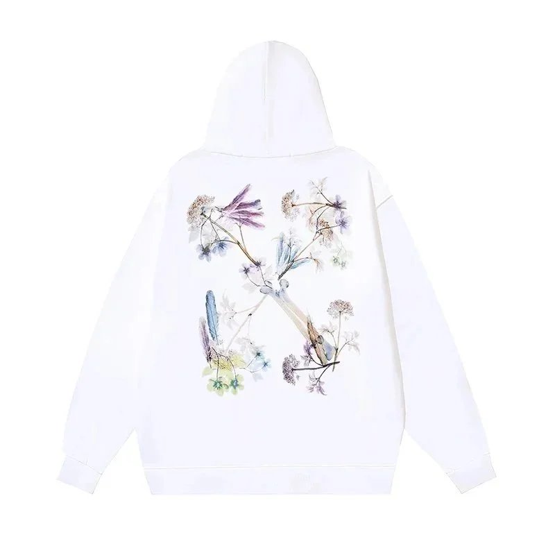 Off-White Floral Hoo