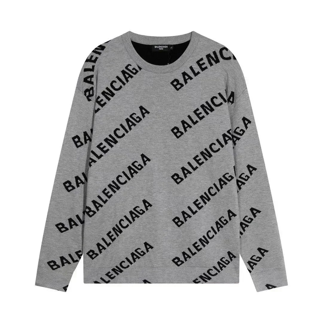 Balenciaga Grey Swea