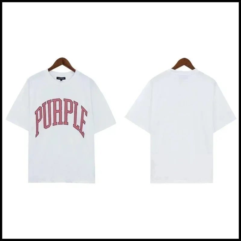 Purple White T-Shirt