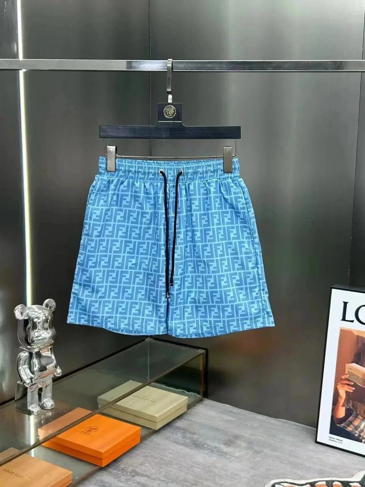 Fendi Blue Shorts