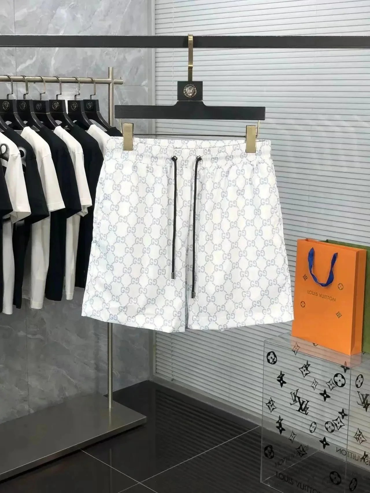 Gucci White Shorts