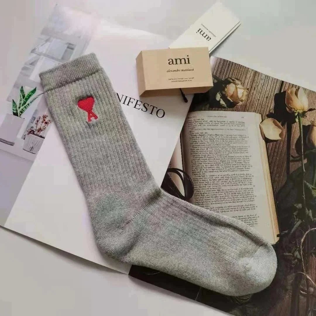 Ami Grey Socks