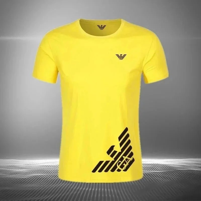 Armani EA7 Yellow T-