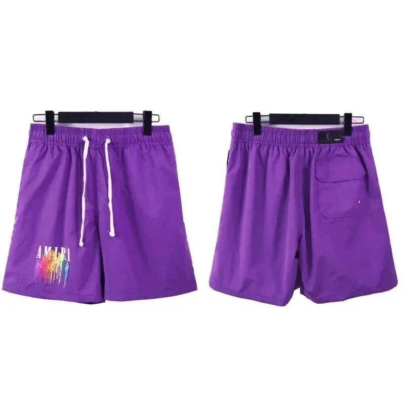 Amiri Purple Shorts