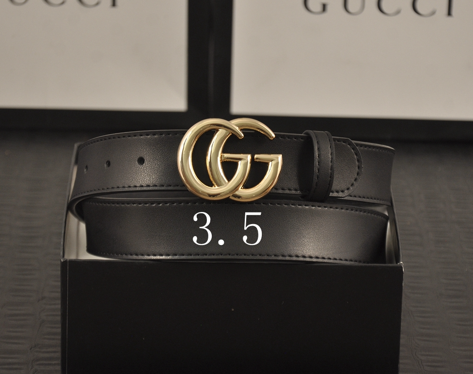 Gucci Black Belt