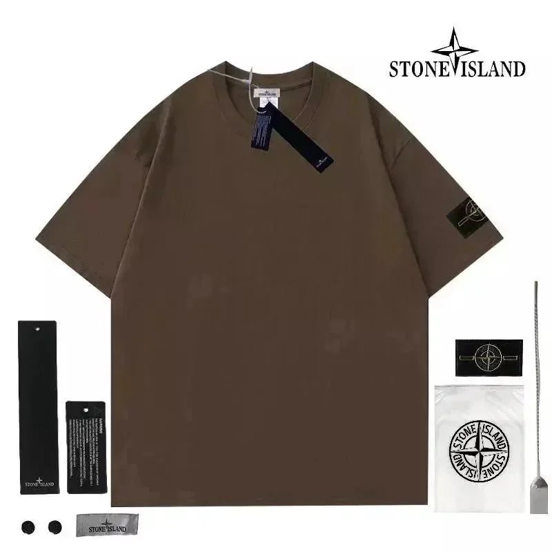 Stone Island Brown T