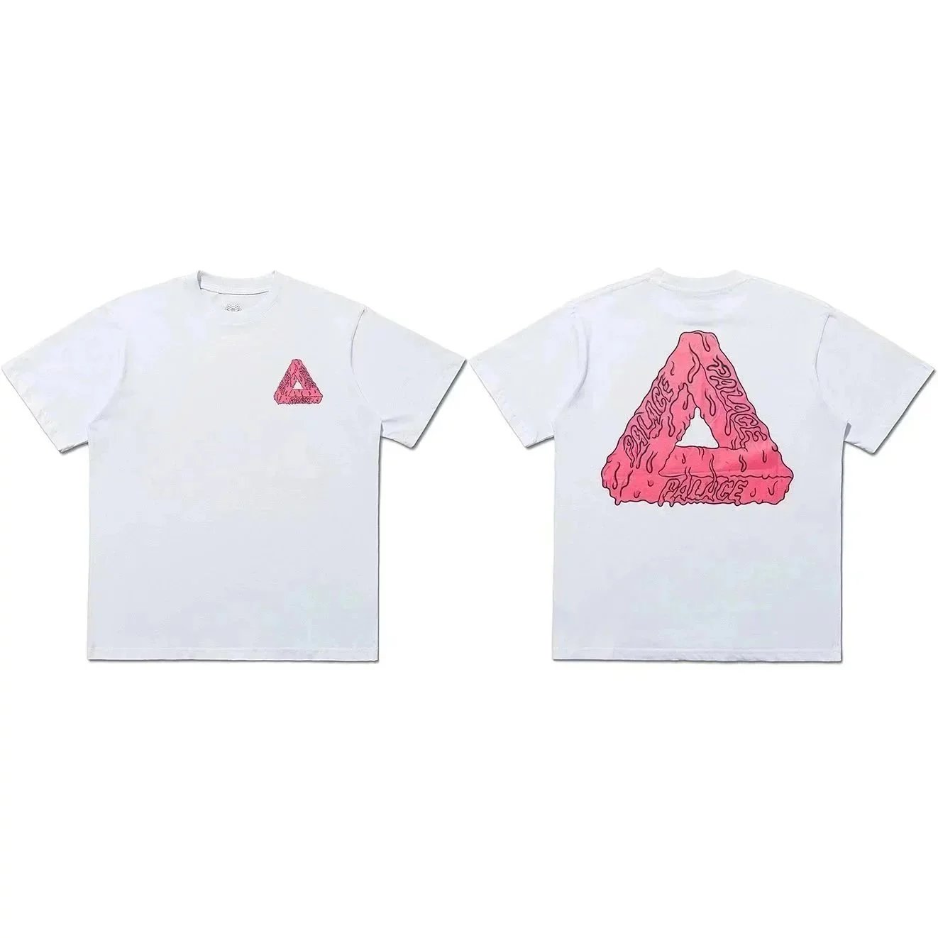 Palace White Pink T-