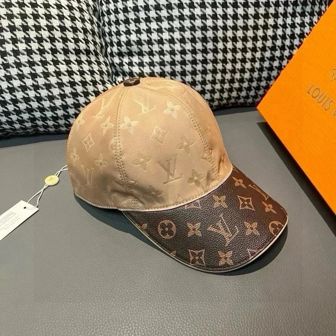 Louis Vuitton Monogram Knit Beanie Blue Casual