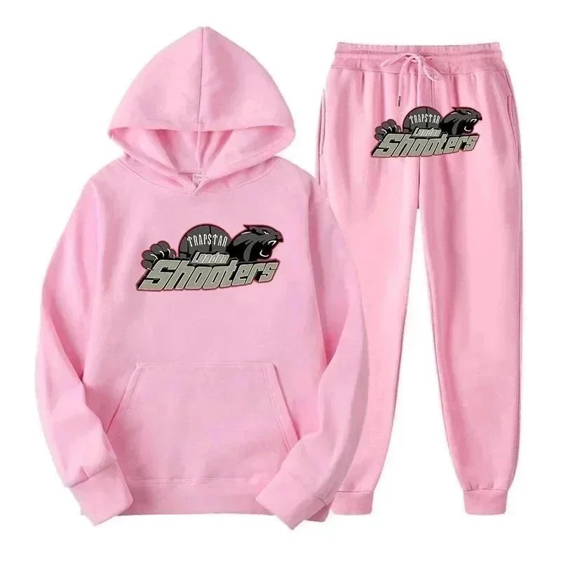 Trapstar Pink Hoodie