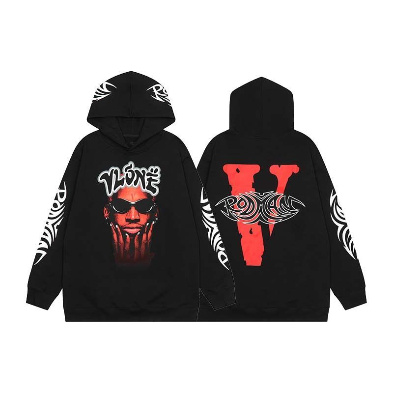 Vlone Black Hoodie