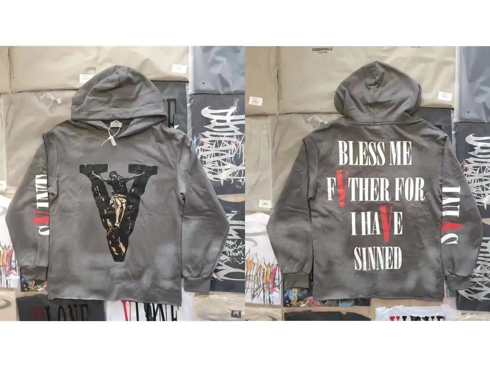 Vlone Bless Me Hoodi