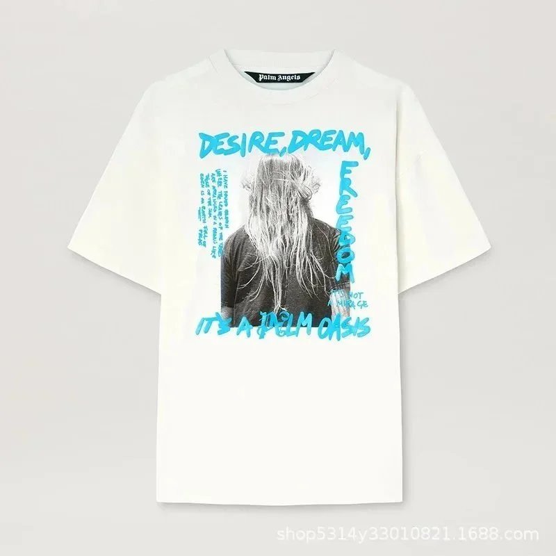 Palm Angels White T-