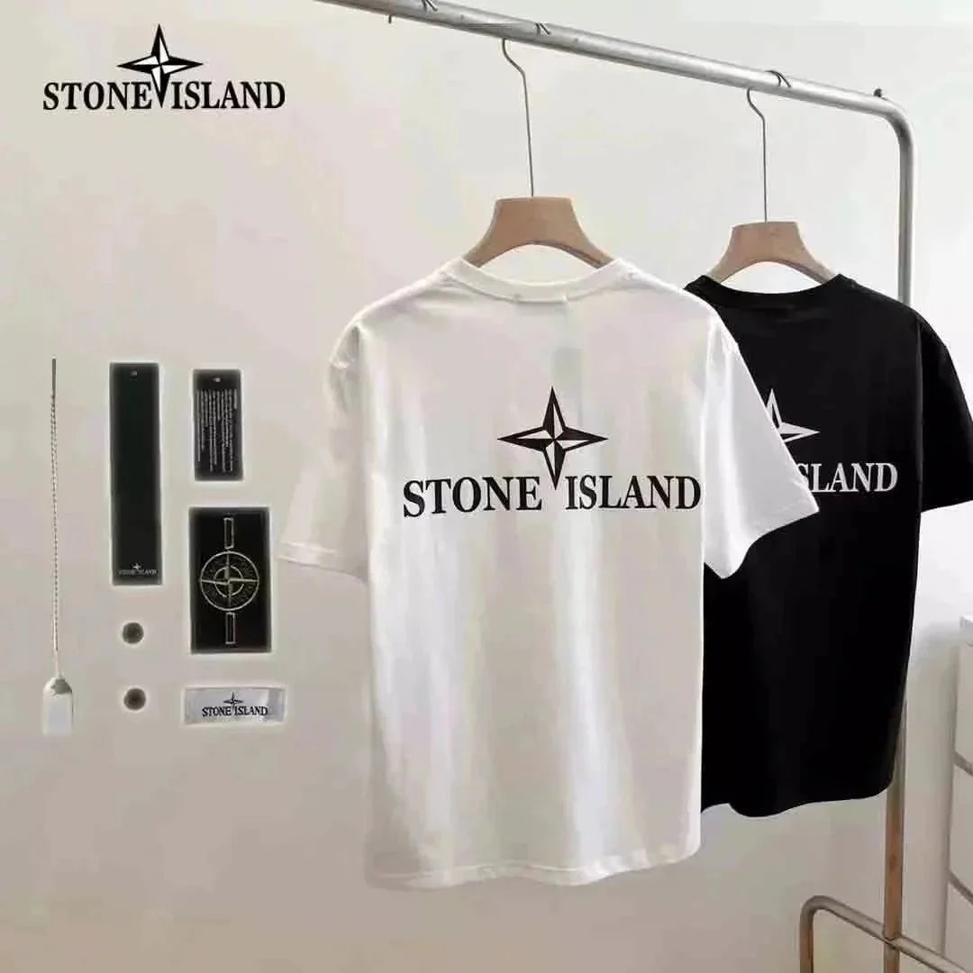 Stone Island Logo Wh